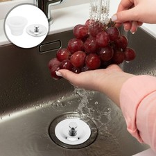 Bathtub Cover Sealing Plug Bathroom Sink Drain Stopper Rubber Water