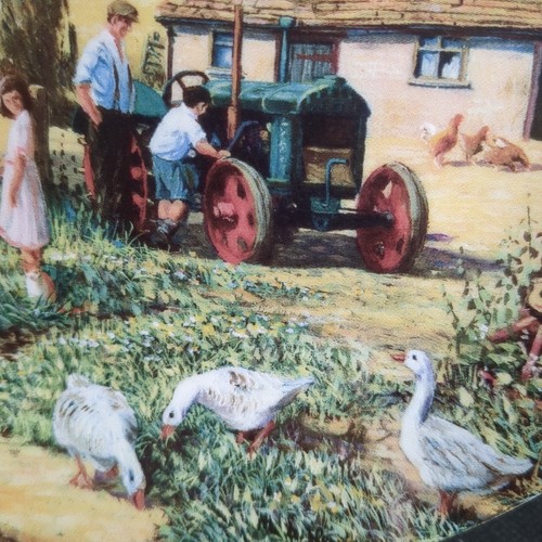 Plato Danbury Mint-THE FARM YARD-Plato de julio de la colección "The Farm Year" - Imagen 4 de 10