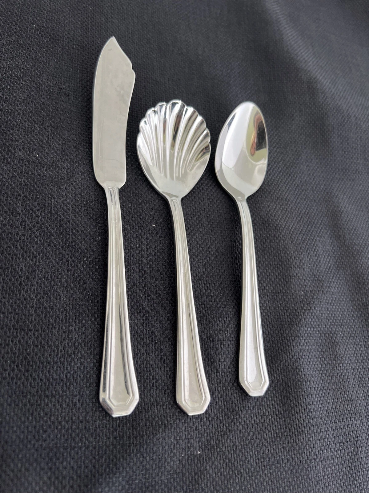 LOT (3) Gorham FAIRVIEW Stainless Misc Serving Glossy 18/10 Silverware Flatware