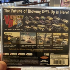 Activision Vigilante 8: 2nd Offense Sega Dreamcast Racing Multiplayer NTSC T