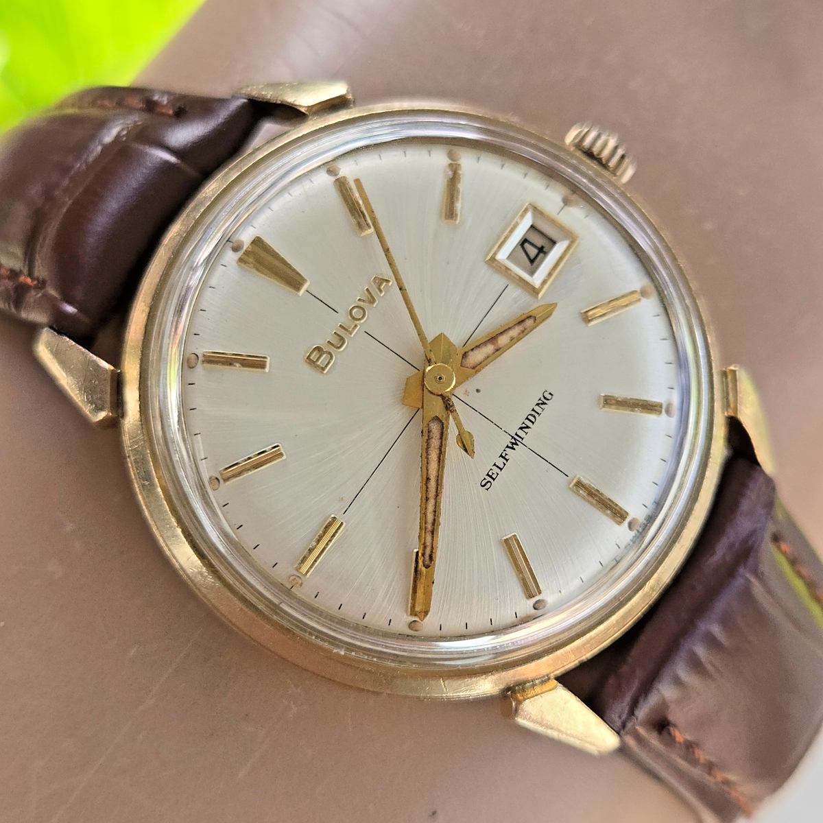Vintage BULOVA Date King 