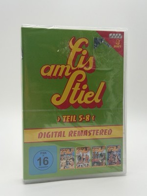Eis am Stiel Teil 5-8  Digital Remastered DVD Box 4 Discs NEU OVP