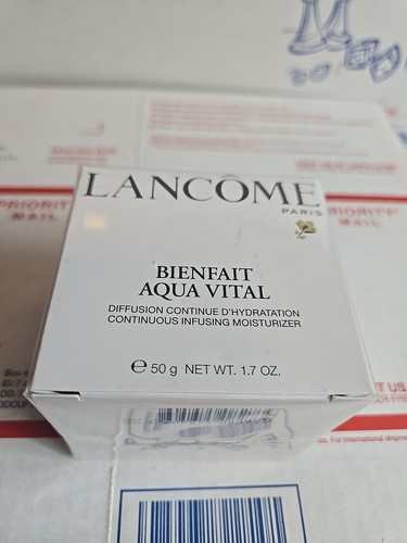 LANCOME Bienfait Aqua Vital Continuous Infusing Moisturizer 1.7 fl oz/ 50ml NEW - Picture 9 of 15