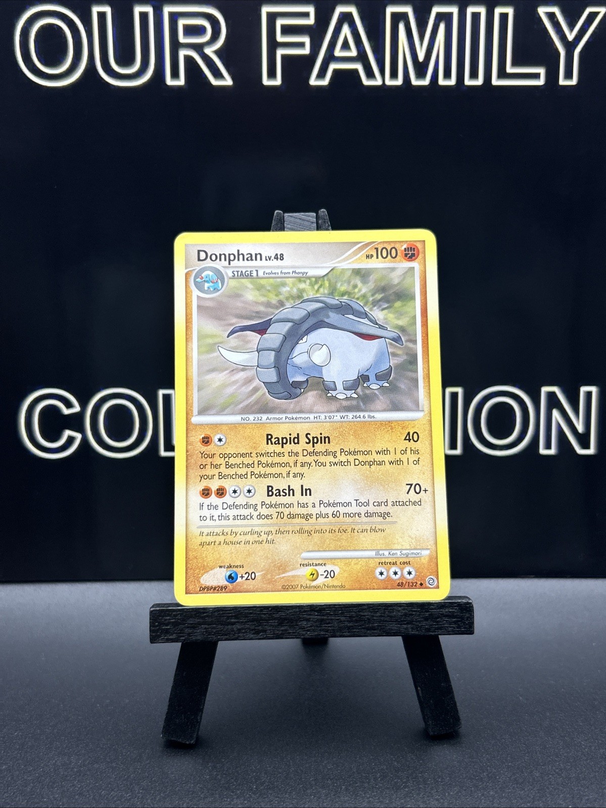 Pokémon Secret Wonders #48/132 Donphan Uncommon Pokemon Card Nintendo 2007