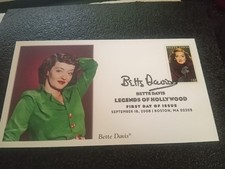 2008 42c BETTE DAVIS LEGENDS OF HOLLYWOOD FDI SCOTT #4350
