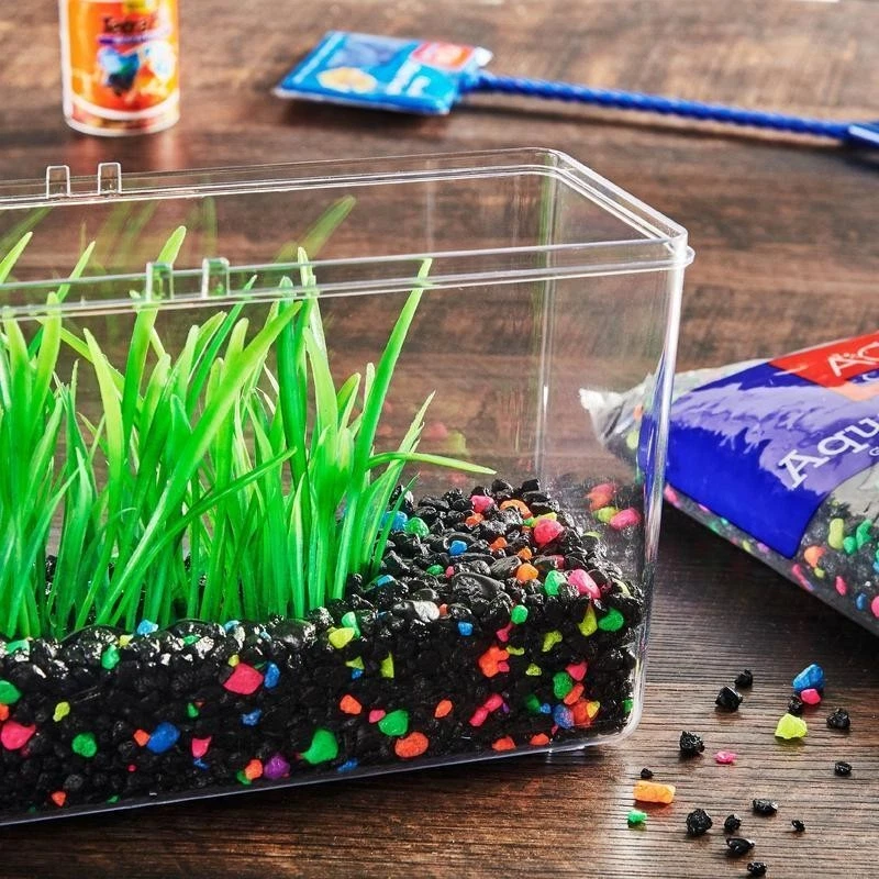 Аквариум гравий смесь декоративные неоновые звездная ночь 5 фунтов полезные бактерии новый - Изображение 3 из 4