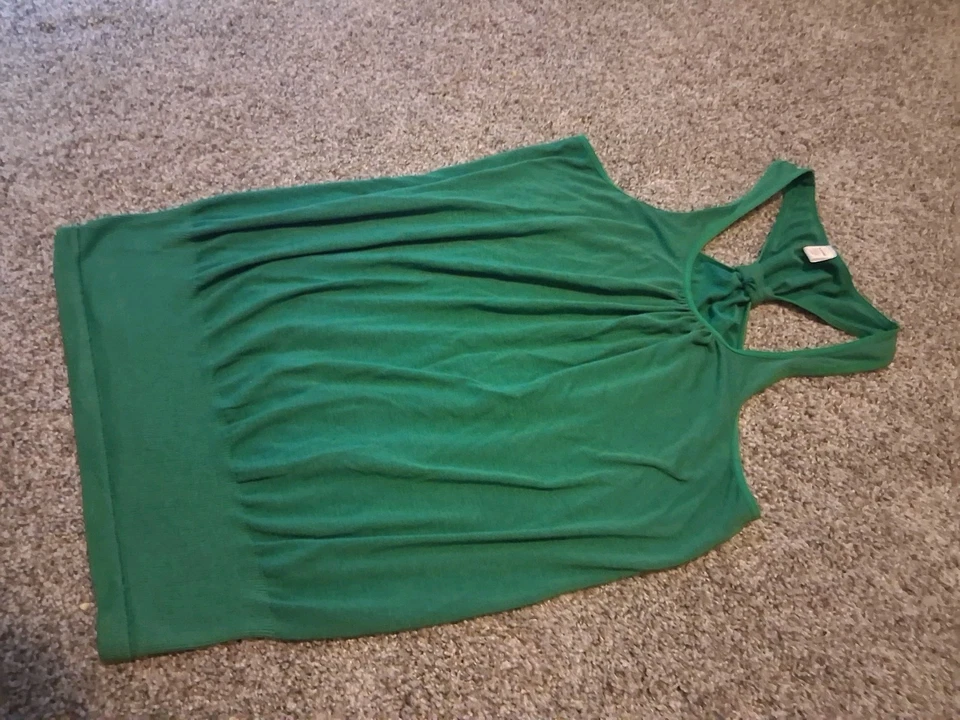 Camiseta sin mangas Be Present Yoga ¡¡¡LA CAMISETA SIN MANGAS MÁS SUAVE DE LA HISTORIA!!! Verde Talla L Foto 3 de 4