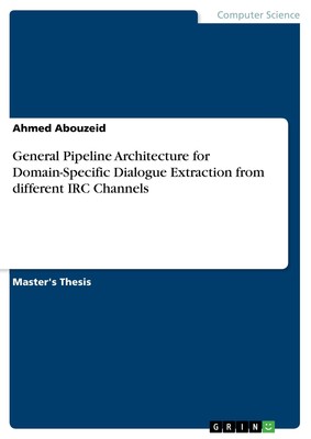 General Pipeline Architecture for Domain-Specific Dialogue Extraction from diffe