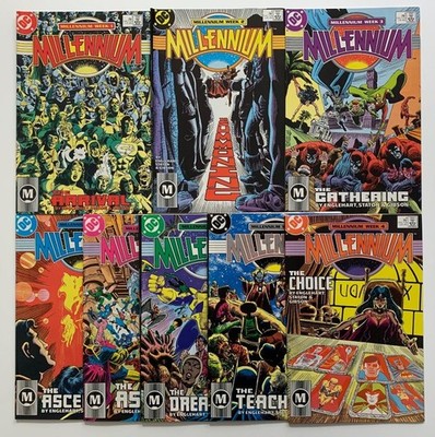 Millennium #1 to #8 complete series. (DC 1987) High Grade.