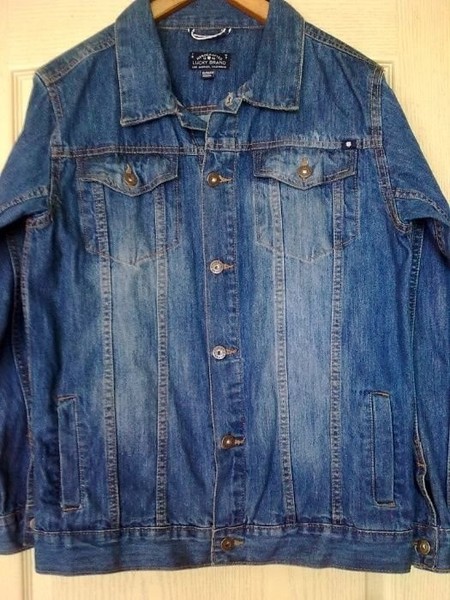 Men Calvin Klein Denim Jacket Navy 42