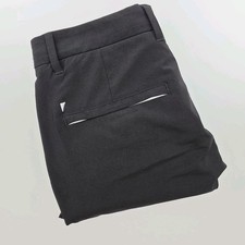 Primo Golf Joggers Men's 29 Regular Black Stretch Ankle Zip Pockets Chino Pant