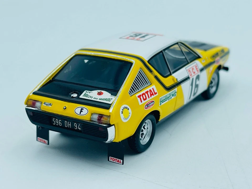 SPARK S6191 RENAULT 17 Gordini n°16 Rallye du Maroc 1976 Privé/Tilber 1.43 - Photo 3/4