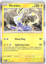 Miraidon #80 Prices | Pokemon Scarlet & Violet | Pokemon Cards