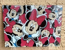 Disney inspired Minnie Mouse glass cutting board Heavy Quality 8x11
