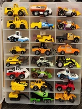 hot wheels/matchbox (case #181) CONSTRUCTION cement dozer forflift