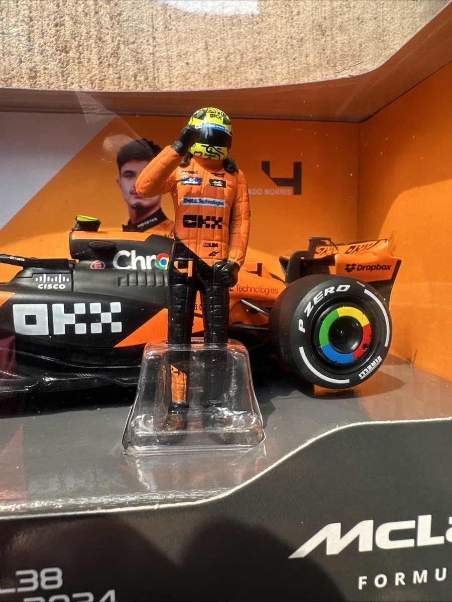 RACE MODEL Scala 1:43 Formula 1 McLaren F1 MCL38 Collezione Gran Premio di Miami - #81 Oscar Piastri