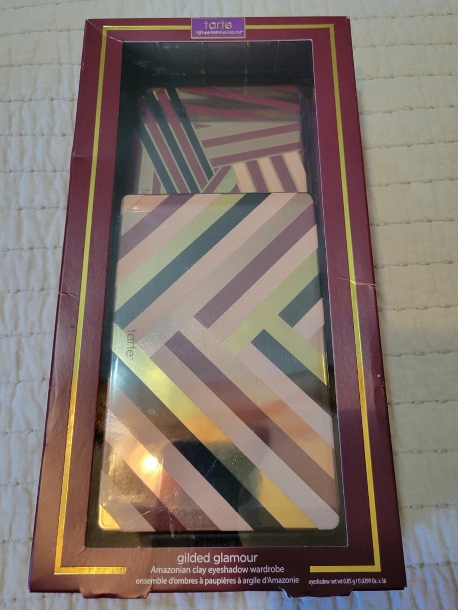 Tarte GILDED GLAMOUR AMAZONIAN CLAY EYESHADOW- 2 Full Size Pallettes NIB