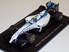 1/43 Spark Williams Mercedes FW36  car #19 2nd 2014 Abou Dhabi GP F.Massa S3143
