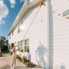 4.5M Telescopic Squeegee Cleaner Window Glass Cleaning Kit Extendable Pole Tool