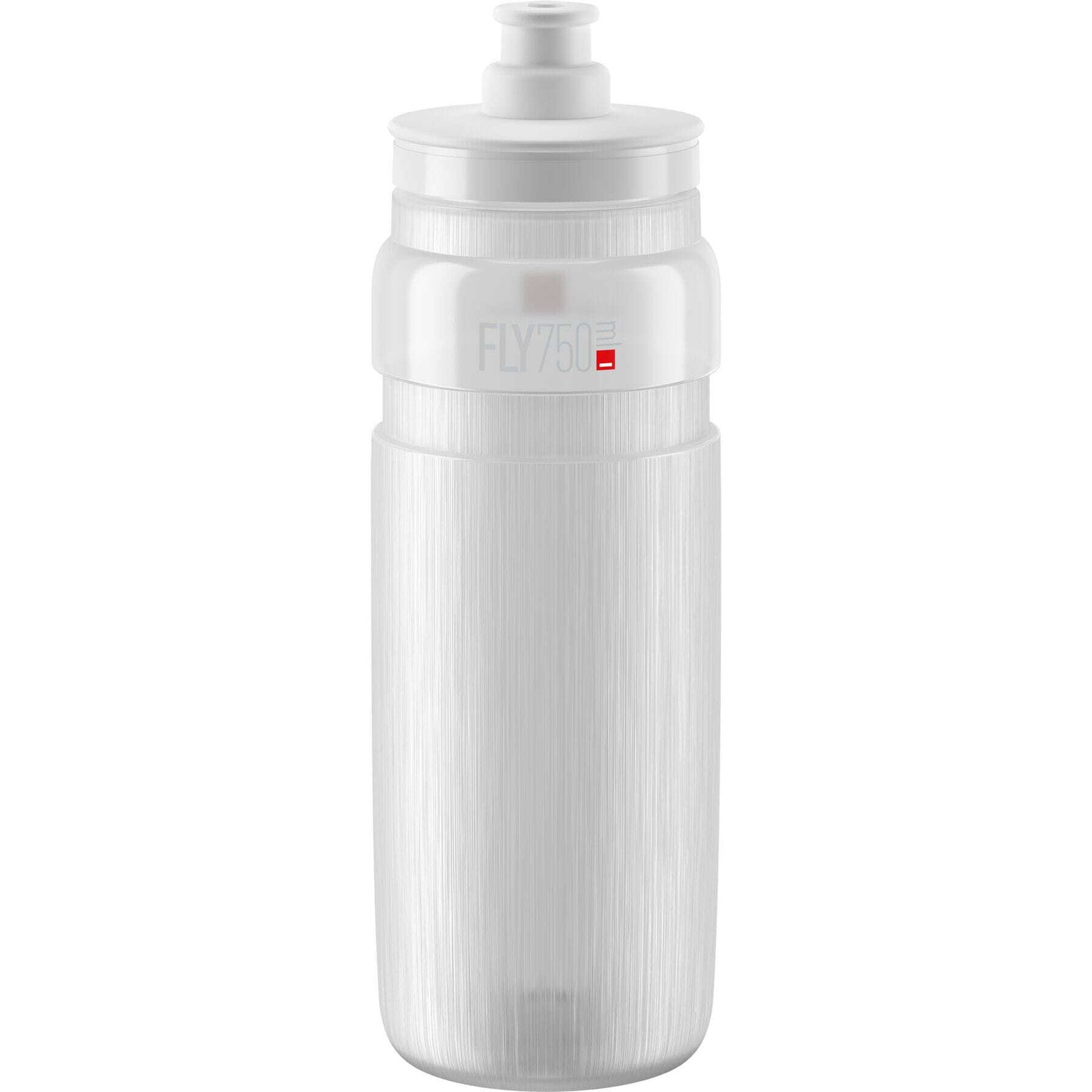 Elite Fly Tex Bicycle Water Bottle - 750ml, Clear (Ultra Lightweight / Race)