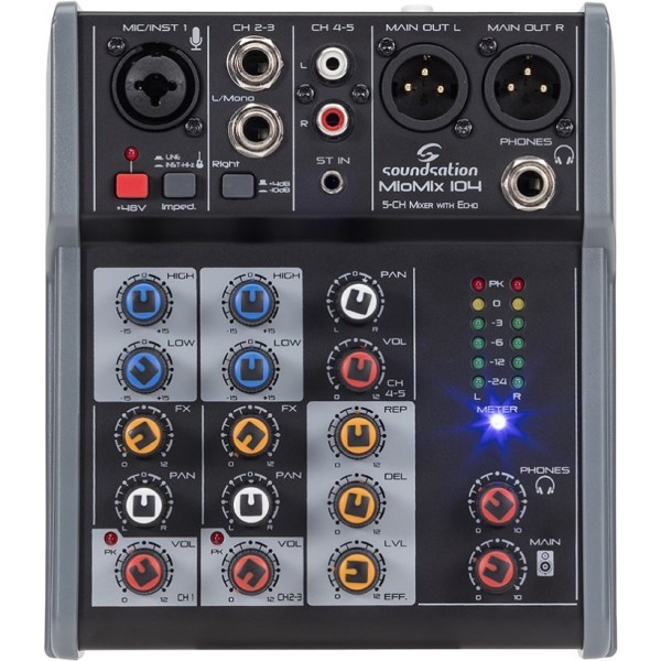 Soundsation MIOMIX 104 Mischpult Neu 12990₽