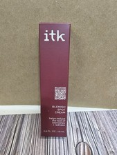 ITK Skincare Salicylic Acid Tea Tree Oil Acne Spot Treatment for AM PM .5 oz