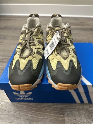 Size 10.5 - adidas Hyperturf Almost Yellow Clear Blue | eBay