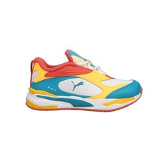 PUMA RsFast Beach Trip Toddler Boys Blue, White, Yellow Sneakers Casual Shoes 38