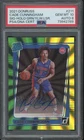 2021 Donruss Holo Green Yellow Laser Cade Cunningham RC Gem Mint PSA 10 8 Auto