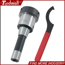 Findmall COLLET CHUCK 7/16" ER-40 ER with R8 SHANK FOR MILLING MACHINE R-8