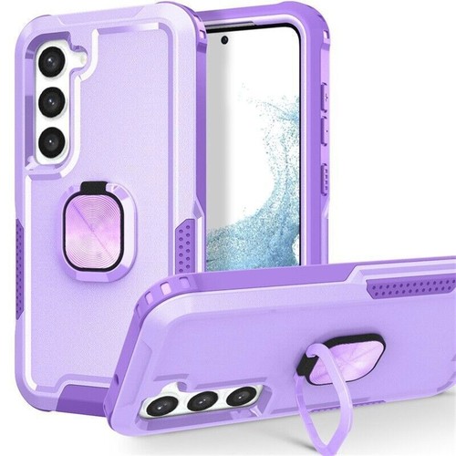 Heavy Duty Shockproof Case Ring Stand Cover For Samsung S24 Ultra S23 FE S21 S20 - Picture 45 of 65