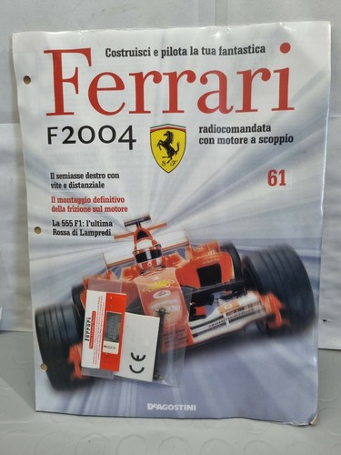 FERRARI F2004 SCALA 1/8 KYOSHO RADIOCOMANDATA USCITA N°61 DEAGOSTINI - Foto 1 di 2