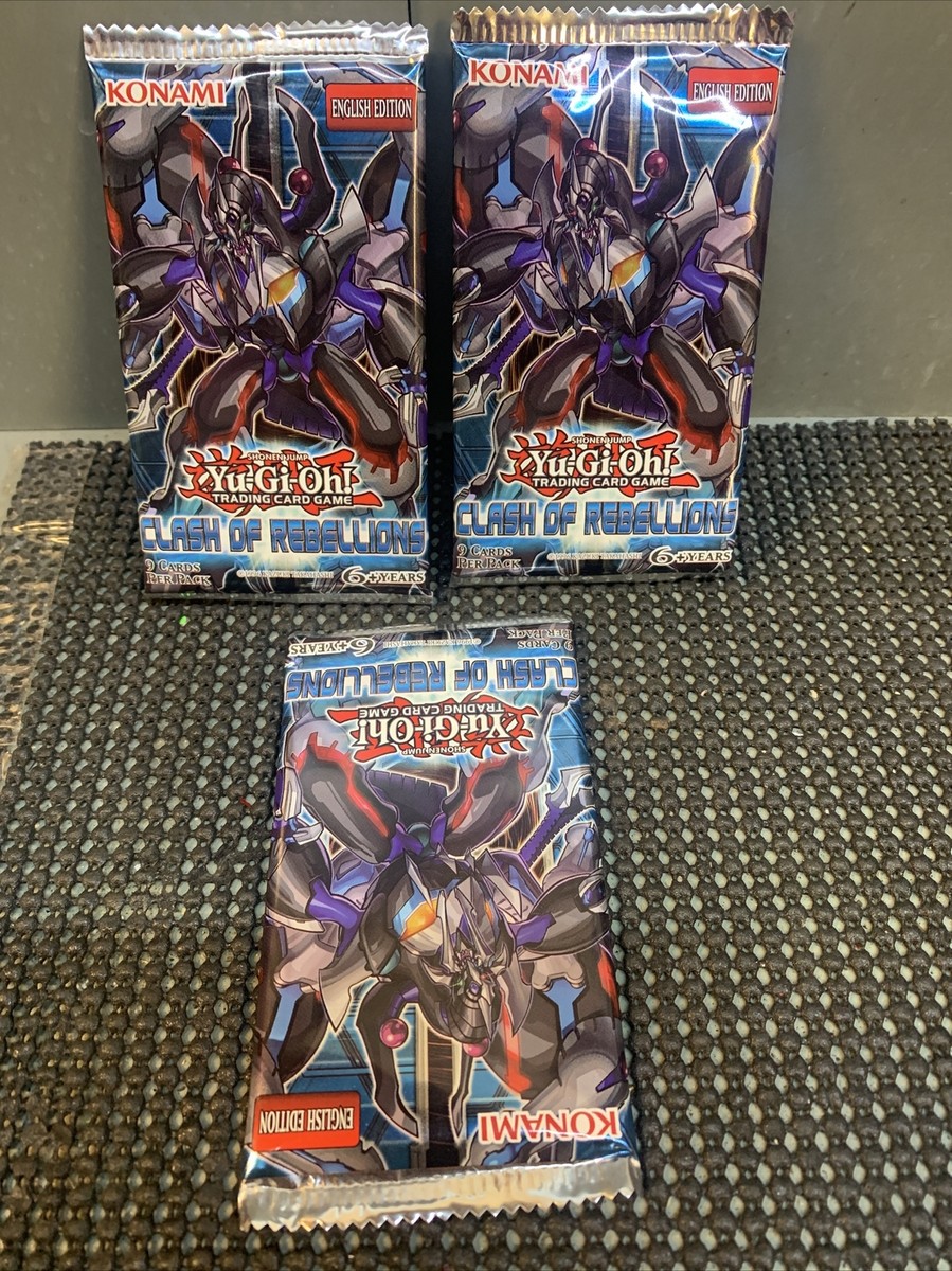 1x Clash Of Rebellions Booster Pack Yugioh Brand New Sealed | eBay