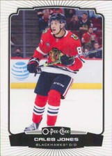 2022-23 O-Pee-Chee #458 Caleb Jones Chicago Blackhawks