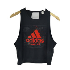 New adidas Aeroready Women's Black Small Running Tank Top Sleeveless Shirt