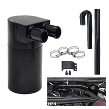 Oil Reservoir Catch Can Breather Tank Kit for 06-10 BMW N54 335i 135i E90 Motors