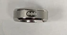 US SELLER Stainless Steel Batman DC Comics Bat Symbol SIZE 12 Silver Band Ring