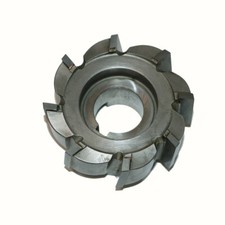 Hm Tête de Fraisage Fraise Ø 80 X 27 MM VHM Z=8 Maillon Coupant Tonnelle 452K