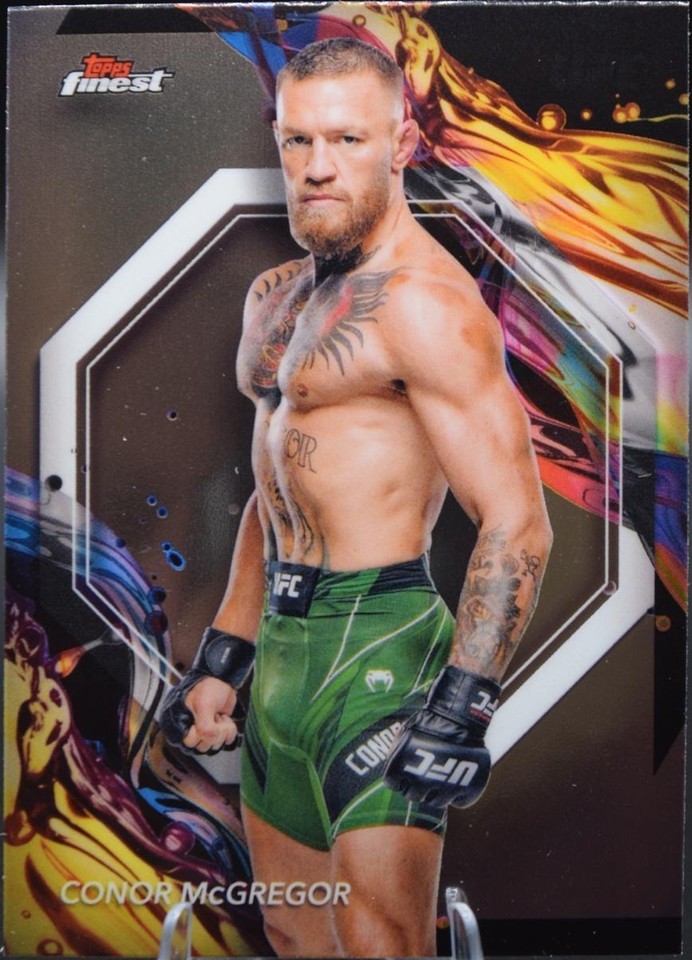 UFC Topps コナー・マクレガー　リフラクターカード UFC Topps コナー・マクレガー リフラクターカード UFC Topps コナー