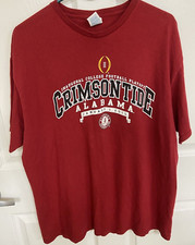 Alabama Crimson Tide Inaugural Playoff Men's T-Shirt XL Red 2015
