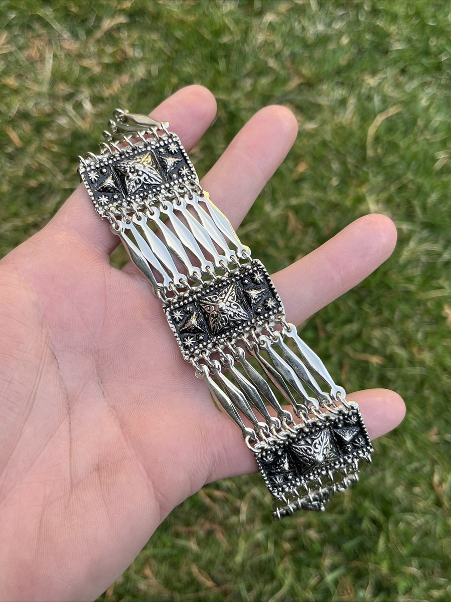 Taxco Mexico 925 Bone Chain Bracelet -10mm wide- | タスコ Taxco Mexico 925 Bone Chain Bracelet -10mm wide- | タスコ