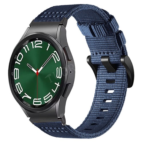 For Samsung Galaxy Watch FE 7 6 5 4 40 44mm Quick Fit Braided Nylon Strap Band - Picture 16 of 17