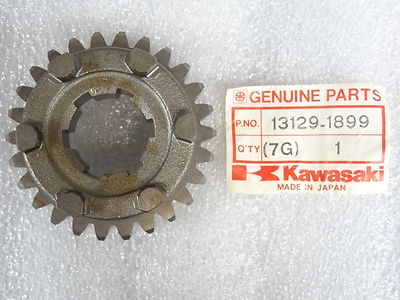Kawasaki NOS NEW 13129-1899 Transmission Spur Gear 26T ZX ZX750