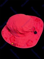 Sun Protection Zone Booney Outdoor Beach Travel Wide Kids Hat Pink UPF 50 NWOT