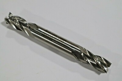 BRUBAKER, 15/32'' DOUBLE END, 4 FLUTE  HSS END MILL,  #78028             C506
