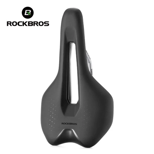 ROCKBROS Gel Bike Seat Bicycle Saddle for Men Waterproof Shockproof Soft Cushion