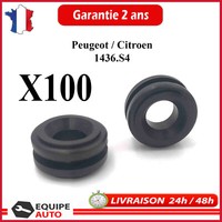 100X UnterstüTzung Silent Bloc Unteres GehäUse Luftfilter 1436.S4
