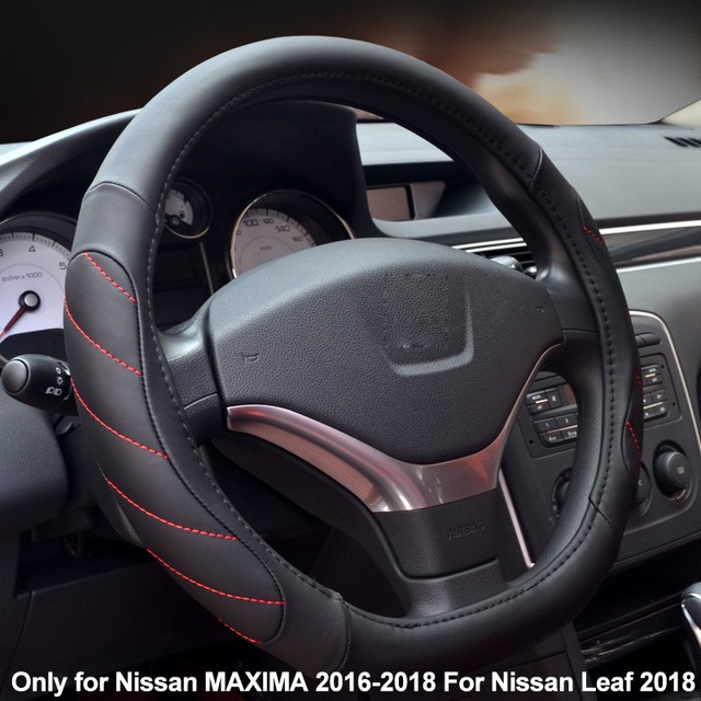 D Type Car Steering Wheel Cover For Nissan MAXIMA 20162018 For Nissan
