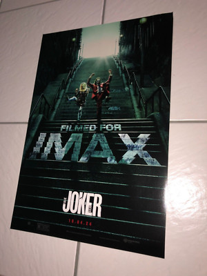 THE JOKER 2  2024 JOAQUIN PHOENIX LADY GAGA HORROR ORIG TEASER CINEMA POSTER # 3