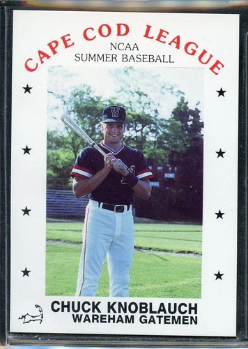 1988 P&L Promotions Cape Cod League - #94 - Chuck Knoblauch - Wareham Gatemen